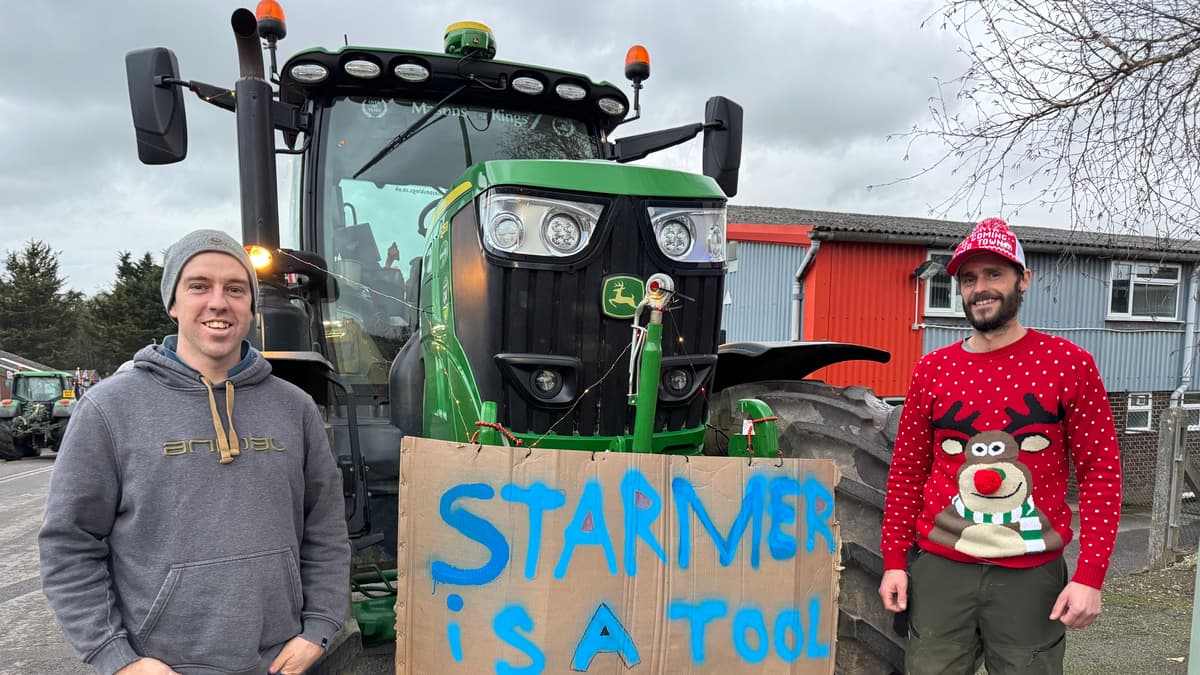 Charity tractor run raised £565 for charities