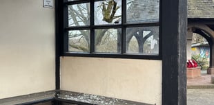 Vandalism at Union Road bus stop and toilet block
