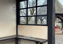 Vandalism at Union Road bus stop and toilet block