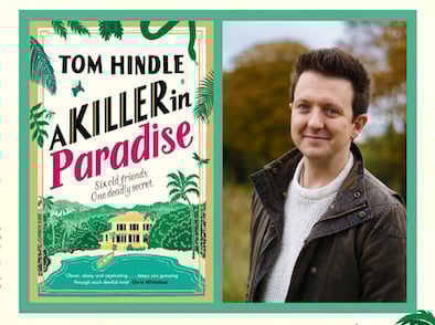 Tom Hindle, author of A Killer in Paradise.
