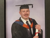 Alfie graduates with a BSc degree in Sociology
