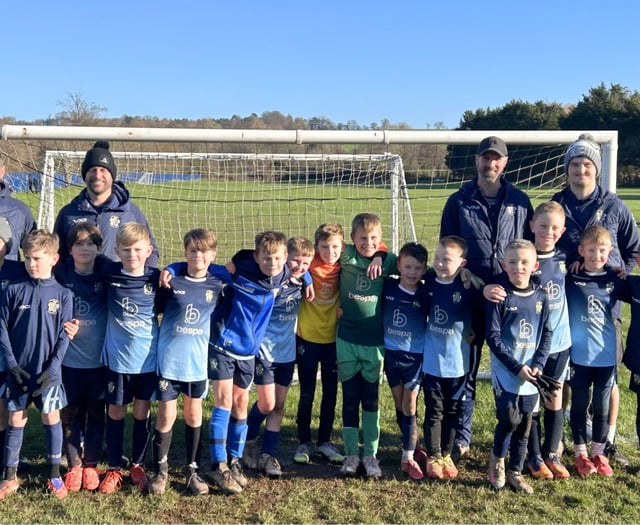 Four victories for Crediton Youth FC U9s