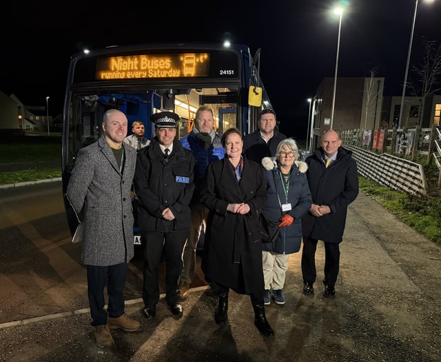 Saturday night Crediton-Exeter buses to last all year