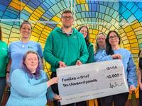 North Devon Crematorium donates £10,000 to local bereavement charity
