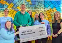 North Devon Crematorium donates £10,000 to local bereavement charity