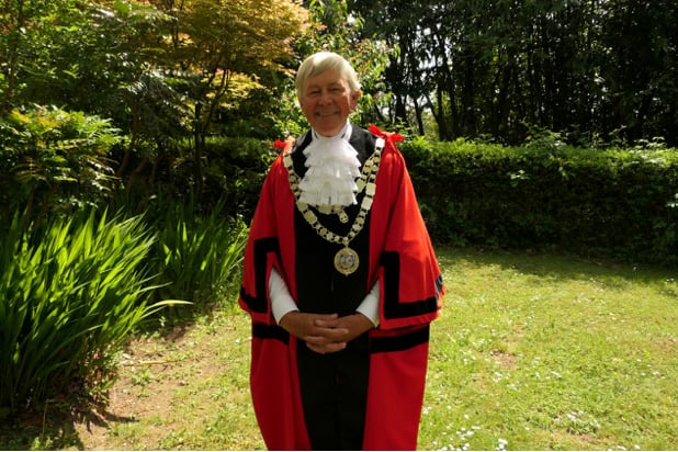 The Mayor of West Devon, Cllr Paul Vachon.