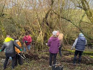 Coppicing and Creating Plans at Creativity Acre
