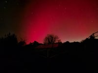 Great views of the Aurora Borealis across the South West
