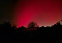 Great views of the Aurora Borealis across the South West