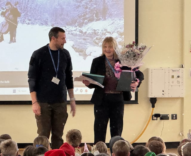 Farewells at Landscore Primary School
