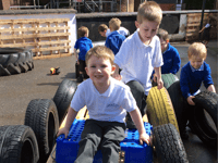 Donations welcome at Landscore Primary School
