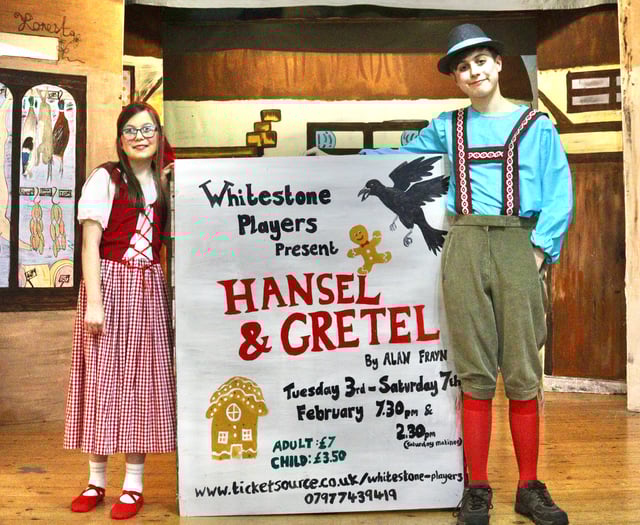 Don’t miss Whitestone panto Hansel and Gretel