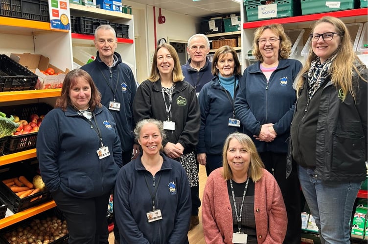 Members of CHAT and Mid Devon District Council teams