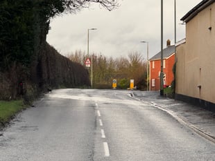 Exhibition Road reopened in Crediton
