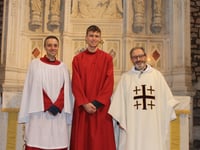 Ollie is new Organ Scholar at Crediton Parish Church

