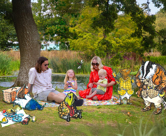 Interactive Wind in the Willows adventure at RHS Garden Rosemoor
