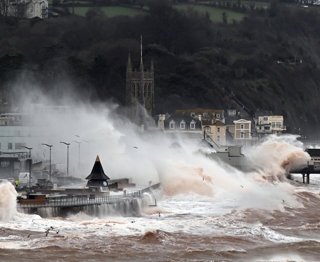 Road closures and widespread flooding as Storm Chandra batters Devon