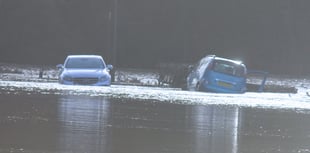 Icy roads warning for tomorrow morning after Storm Chandra floods
