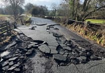 Sections of washed away road to be re-instated