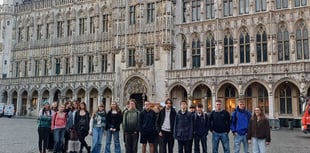Crediton QE students explore European decision making in Brussels
