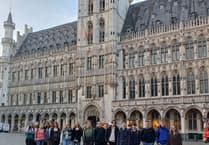 Queen Elizabeth’s students explore European decision making in Brussels