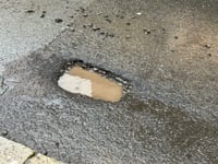 Pothole numbers skyrocket in Devon after brutal winter