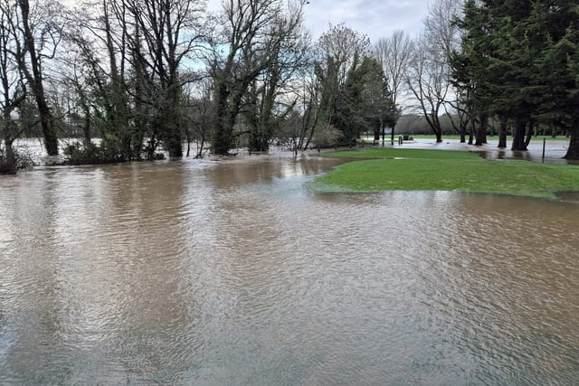 Downes Golf Club, rain stops play, but the work goes on
