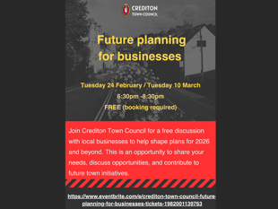 Free planning for local businesses
