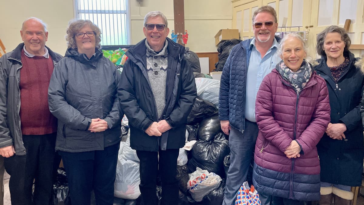 Donations collected for Ukraine and Moldova in Bow