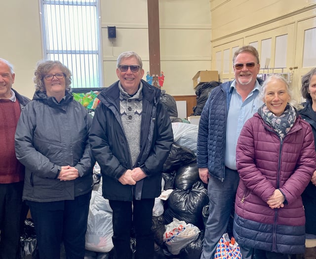 Donations collected for Ukraine and Moldova in Bow