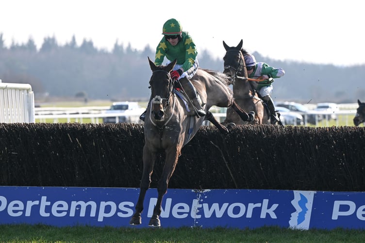 Only By Night (IRE), ridden by Keith Donoghue