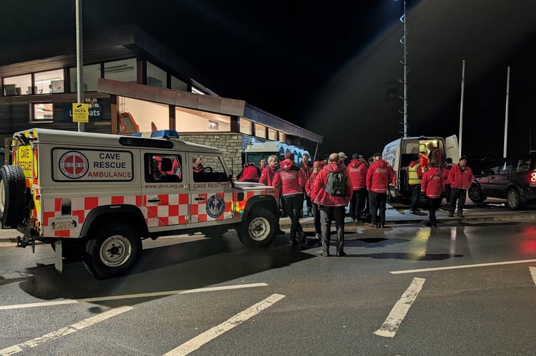 North Dartmoor Search and Rescue assisting in Exmouth when an unexploded World War II device was found.
