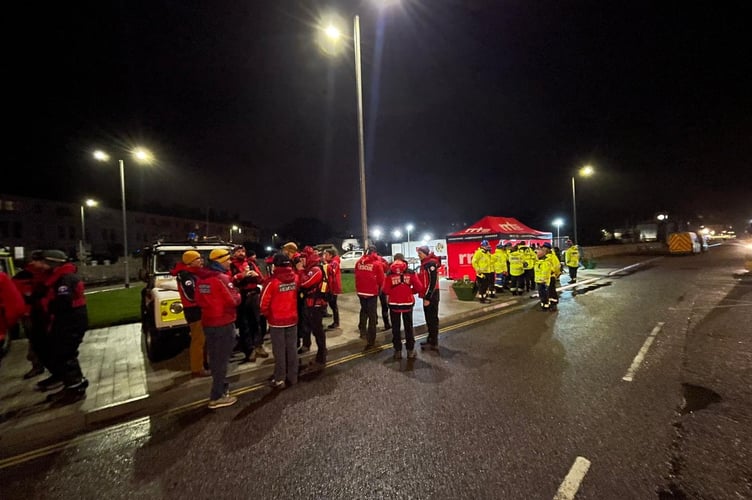 North Dartmoor Search and Rescue assisting in Exmouth when an unexploded World War II device was found.
