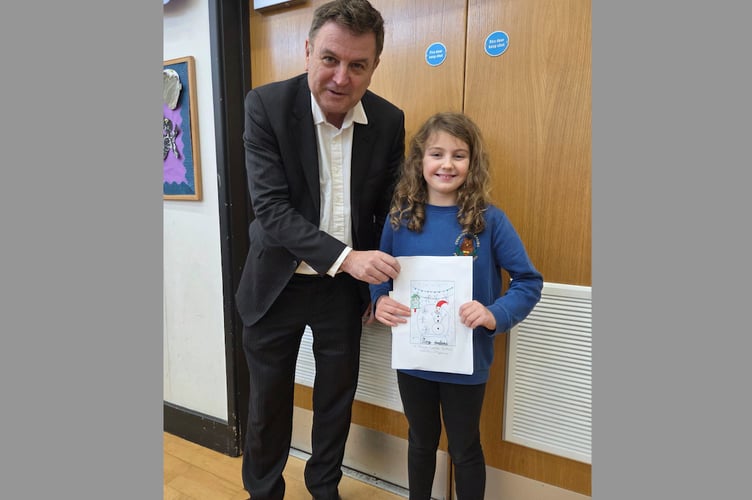 Mel with Imogen Costelleo at Cheriton Fitzpaine.
