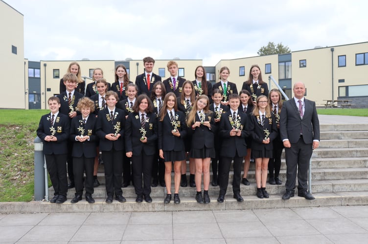 Chulmleigh College strikes gold again.
