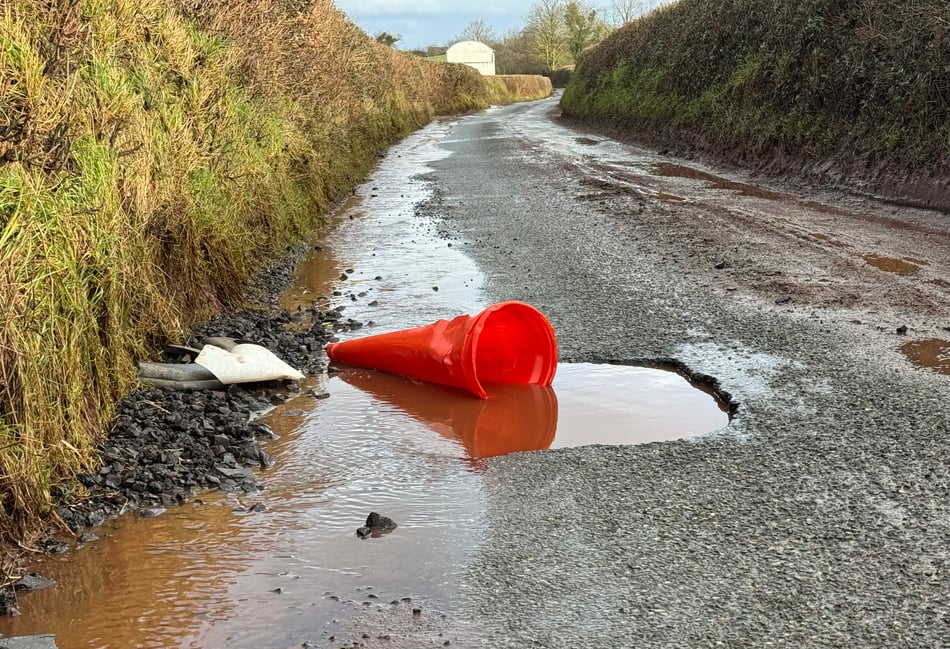 One damage claim for every seven miles of Devon’s roads