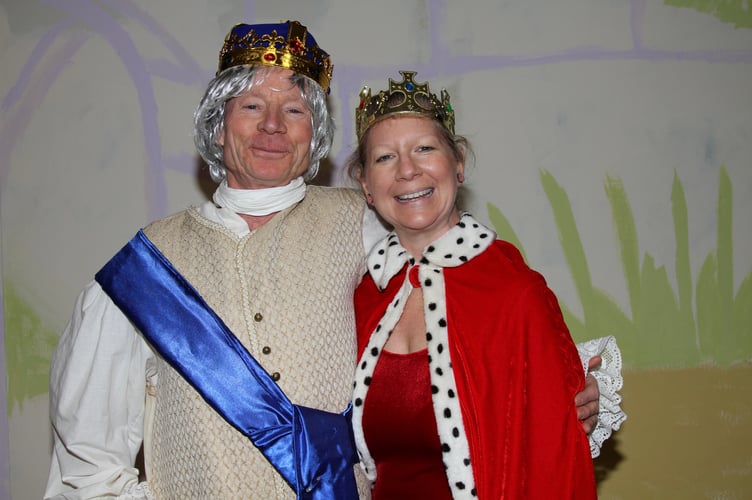 The King and Queen are played by Mike Snow and Kate Carter respectively for Sleeping Beauty.
