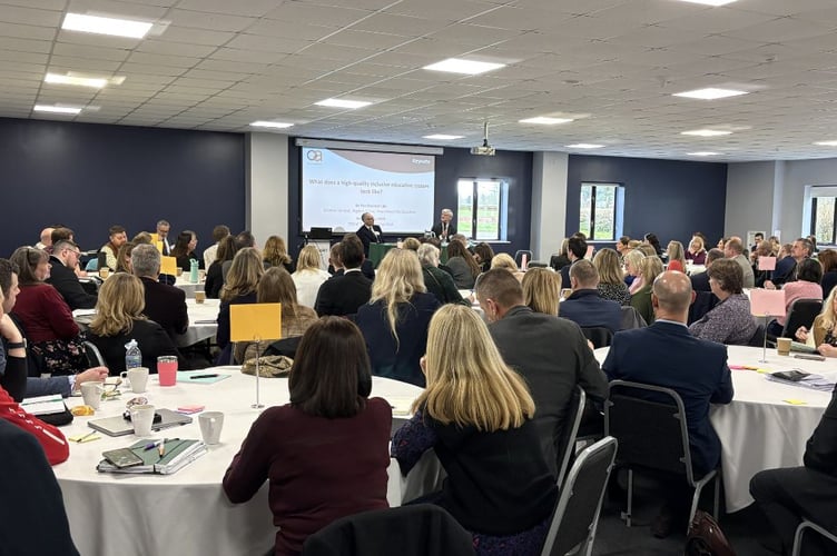 At the Building Belonging Devon Inclusion Conference 2026.
