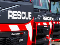 Fire crews called out to field on fire near Exbourne