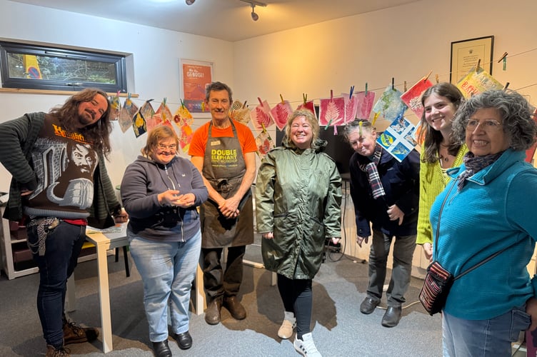 At an EcoCraftland Crediton session.
