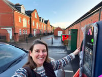 New electric vehicle charge points at Tiverton Pannier Market
