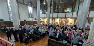 Good Afternoon Choir sang at Exmouth Church
