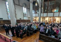 Good Afternoon Choir sang at Exmouth Church