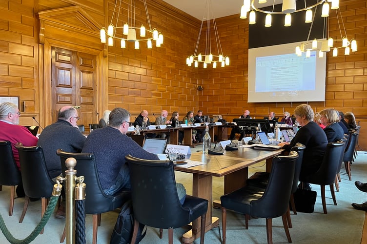 Devon County Council's cabinet votes in favour of a council tax hike of 4.99 per cent, which must now be ratified by full council.