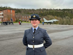 Chulmleigh College alumna begins career in RAF