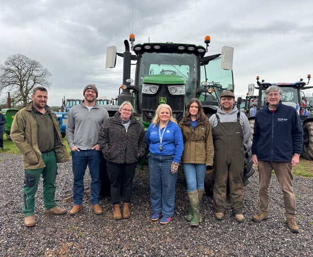 YFC organise 2nd successful charity tractor run
