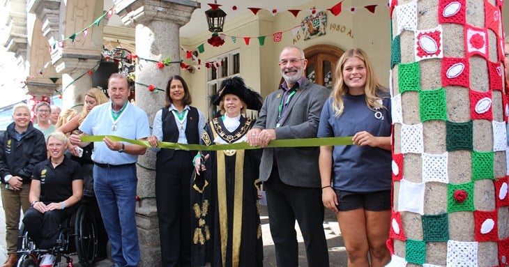 Women's Rugby World Cup event in Exeter.