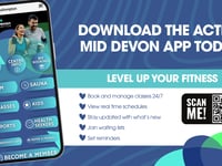 Level up your fitness with the Active Mid Devon app
