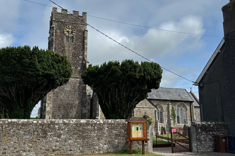 St Matthew's Church, Coldridge.  AQ 2883