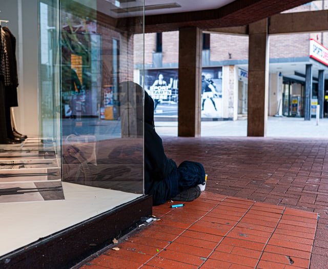 Exeter rough sleeper numbers hit new record high